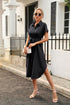 tied-button-up-shirt-dress Sophia's Trends - Sophia's Style--